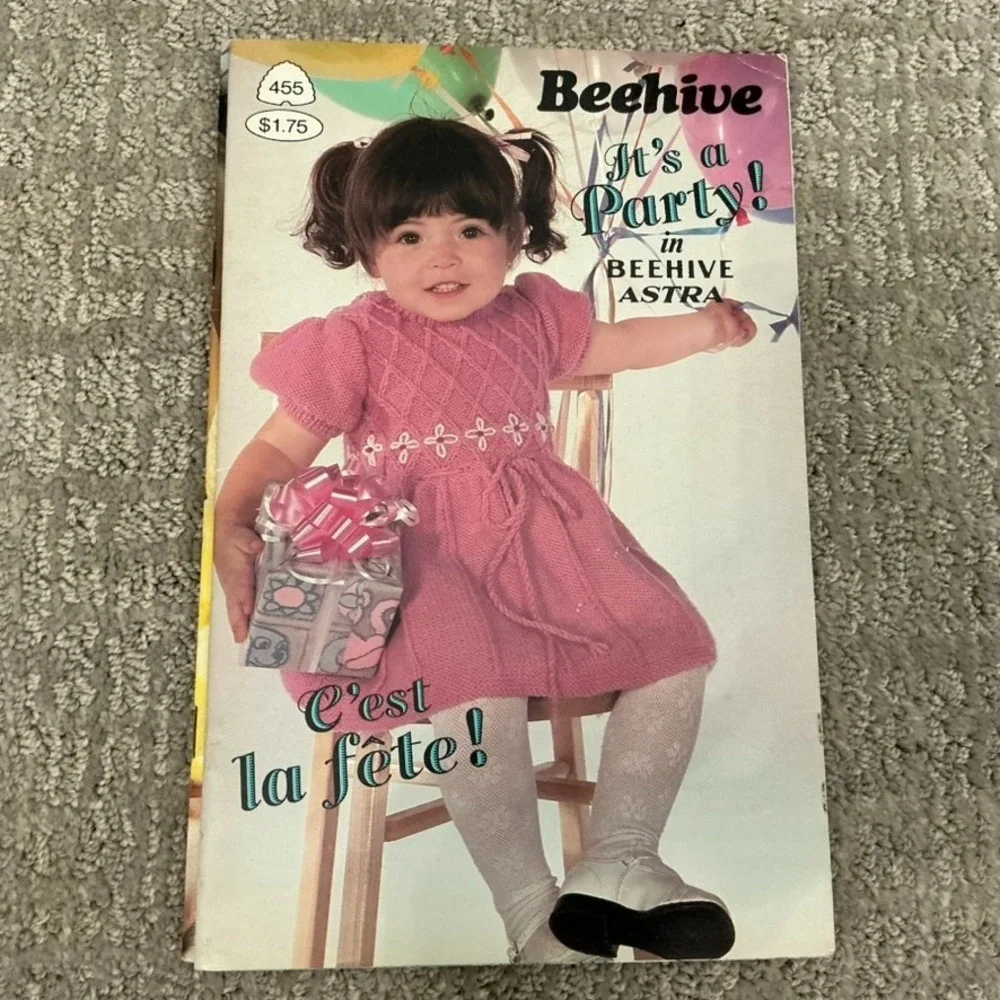 Lot 11 Vintage Knitting Crochet Pattern Books Baby Child Small World Finn Time
